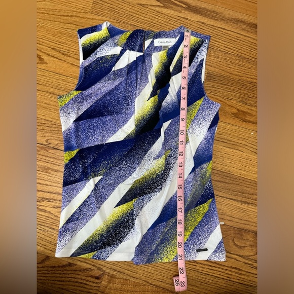 Calvin Klein shell blouse, NWOT - Picture 3 of 4